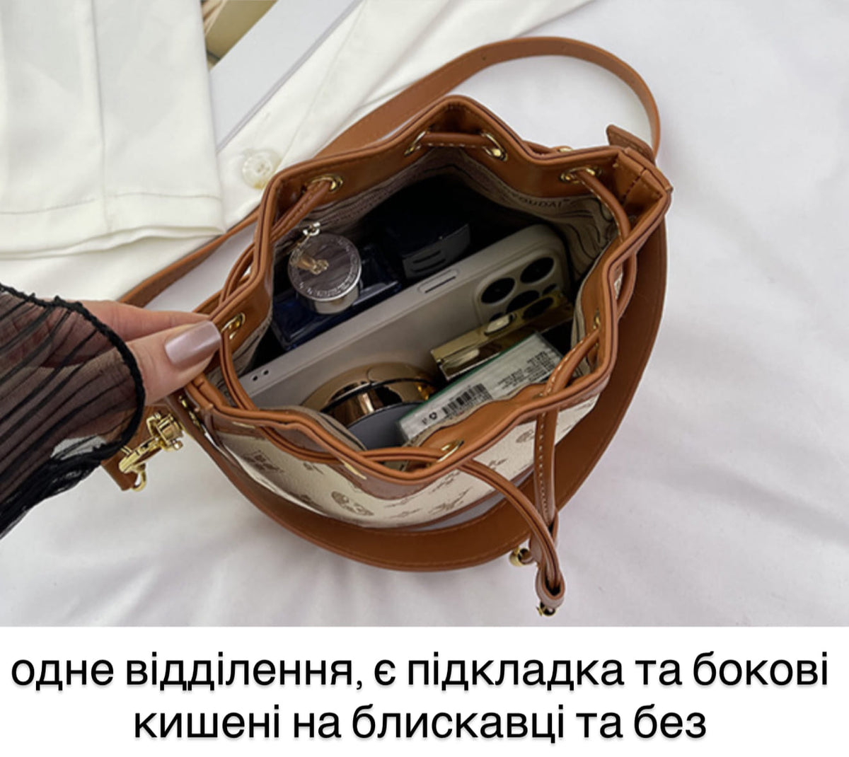 Сумка крос-боді Zelle — фото всередині