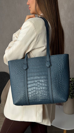 Leather Shopper Bag Vallerii