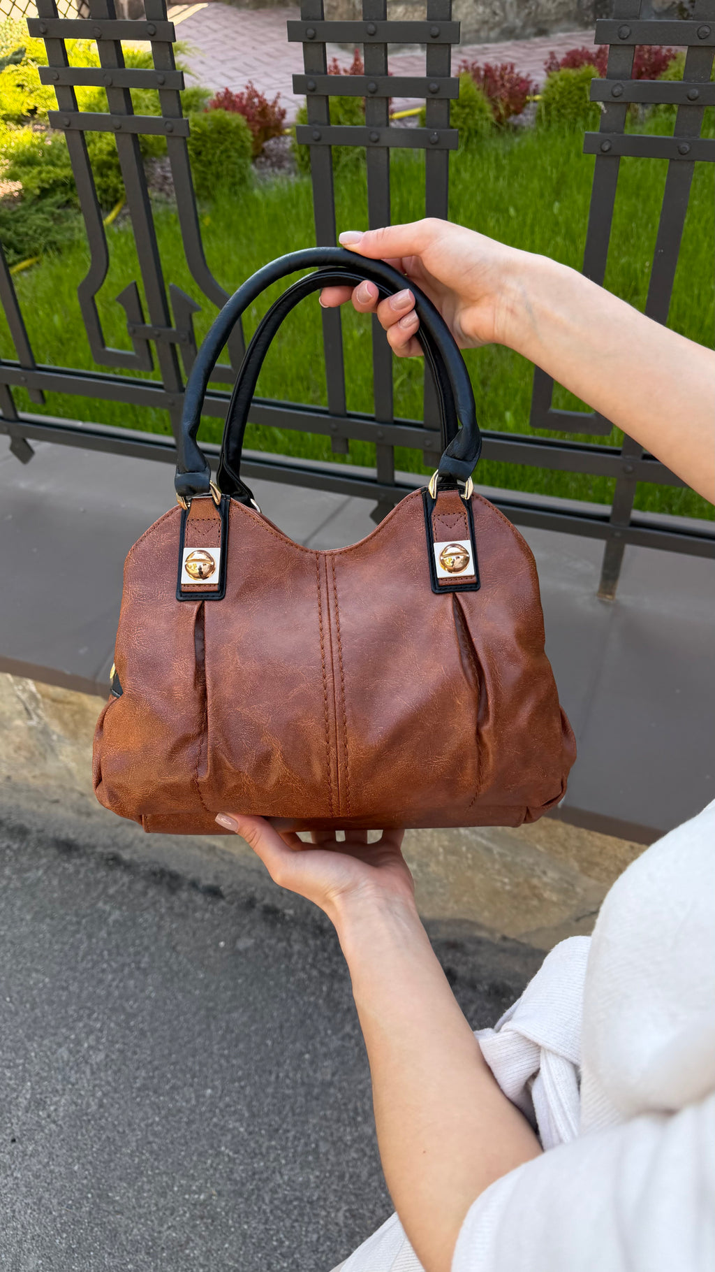 Сумка крос-боді Velmora Set 4 in 1 — помаранчевий, фото 5