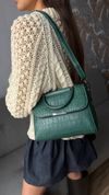 Крос-боді сумка жіноча, Milore Зелена 110108-green фото 7