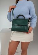Крос-боді сумка жіноча, Milore Зелена 110108-green фото 17