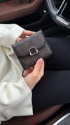Жіночий текстильний гаманець, Santrio, коричневий 110164-brown фото 1