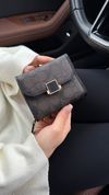 Жіночий текстильний гаманець, Santrio, коричневий 110164-brown фото 4