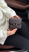 Жіночий текстильний гаманець, Santrio, коричневий 110164-brown фото 3