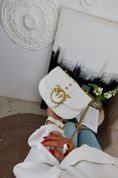 Сумка кросс-боди женская в стиле известного бренда, Nile, Белая 110001-white фото 2