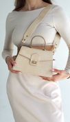Крос-боді сумка жіноча, Luxon Бежева 110070-beige фото 1