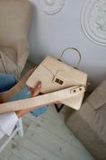 Крос-боді сумка жіноча, Luxon Бежева 110070-beige фото 4