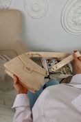 Крос-боді сумка жіноча, Luxon Бежева 110070-beige фото 6