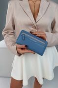 Вместительный и стильный кошелек, Farl&eacute;, Голубой 110133-blue фото 12