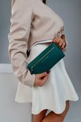 Місткий та стильний гаманець, Farl&eacute;, Зелений 110133-green фото 2