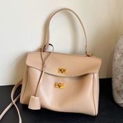 Женская сумка с изысканным дизайном, Felisia, бежевая 110191-beige фото 8