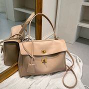 Женская сумка с изысканным дизайном, Felisia, бежевая 110191-beige фото 7