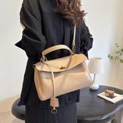 Женская сумка с изысканным дизайном, Felisia, бежевая 110191-beige фото 6