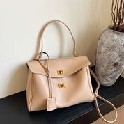 Женская сумка с изысканным дизайном, Felisia, бежевая 110191-beige фото 4