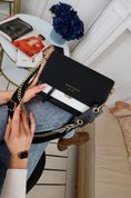 Сумка жіноча крос-боді, Sahara Luxe, Чорна 110004 фото 11