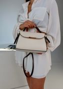 Кросс-боди сумка женская, Val&egrave;ne Белая 110116-white фото 11