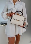 Кросс-боди сумка женская, Val&egrave;ne Белая 110116-white фото 8