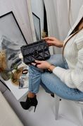 Сумочка женская кросс-боди в стиле La Karte, Numa, Черная 110060-2 фото 4