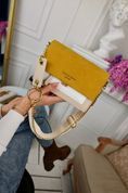 Сумка жіноча крос-боді, Sahara Luxe, Жовта 110004-yellow фото 11