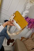 Сумка жіноча крос-боді, Sahara Luxe, Жовта 110004-yellow фото 9