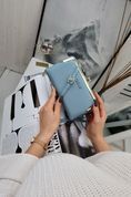 Стильна та якісна сумка-гаманець жіноча, Velorna, Блакитна 110048-blue фото 4