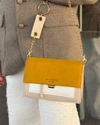 Сумка жіноча крос-боді, Sahara Luxe, Жовта 110004-yellow фото 8