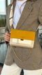 Сумка жіноча крос-боді, Sahara Luxe, Жовта 110004-yellow фото