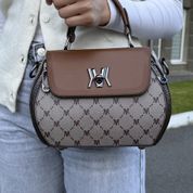 Жіноча зручна сумка-кросбоді, сіра, Selling  110227-grey фото 4