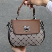 Жіноча зручна сумка-кросбоді, сіра, Selling  110227-grey фото 10