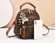Стильный женский рюкзак, Selvery, коричневый 110200-brown фото 5