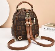 Стильный женский рюкзак, Selvery, коричневый 110200-brown фото 3