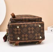 Стильный женский рюкзак, Selvery, коричневый 110200-brown фото 2