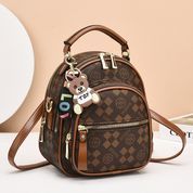 Стильный женский рюкзак, Selvery, коричневый 110200-brown фото 1