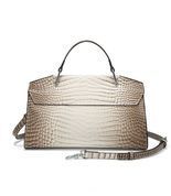 Женская кожаная сумка в лаконичном стиле, бежевая, Velora Minimal 110211-beige фото 13