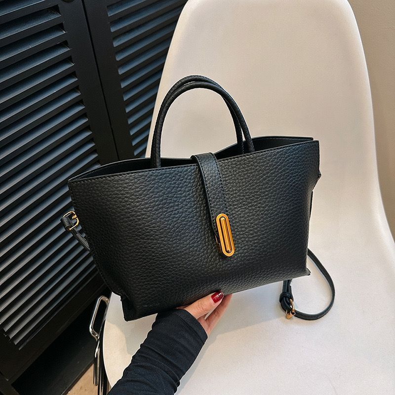 Сумка шкіряна жіноча крос боді, Starplink, чорна 110157-black фото
