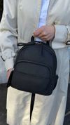 Женский классический кожаный рюкзак, Delimo, черный 110179-black фото 12