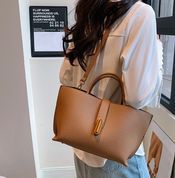 Сумка кожаная женская кросс боди, Starplink, оранжевая 110157-orange фото 1