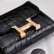 Жіночий ексклюзивний гаманець, Failsy, чорний 110195-black фото 3