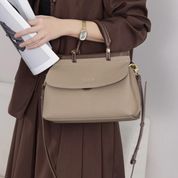 Сумка шкіряна жіноча преміум, Clarion Бежева 110140-beige фото 1