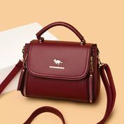Крос-боді сумка жіноча, Valto Червона 110126-red фото 1