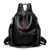 Женский кожаный рюкзак с трендовым дизайном, Molnins, черный 110197-black фото 4