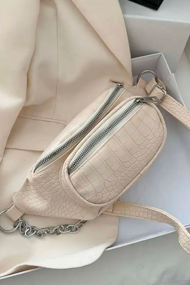 Сумка бананка жіноча, Olvaris, Бежева 110054-beige фото