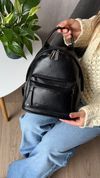 Жіночий компактний рюкзак, Mellins, чорний 110155-black фото 3