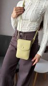 Женская сумка кроссбоди, Smallers, зеленая 110169-green фото 3