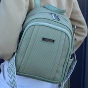 Женский рюкзак из фактурной ткани, Forex, зеленый 110182-green фото 8