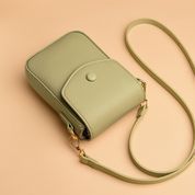 Женская сумка кроссбоди, Smallers, зеленая 110169-green фото 9