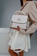 Крос-боді сумка жіноча, Valto Біла 110126-white фото 2