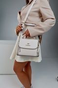 Крос-боді сумка жіноча, Valto Біла 110126-white фото 5