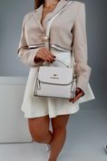 Крос-боді сумка жіноча, Valto Біла 110126-white фото 7