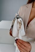 Крос-боді сумка жіноча, Valto Біла 110126-white фото 8